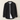 Florence Cotton Shirt - Black Flat Lay