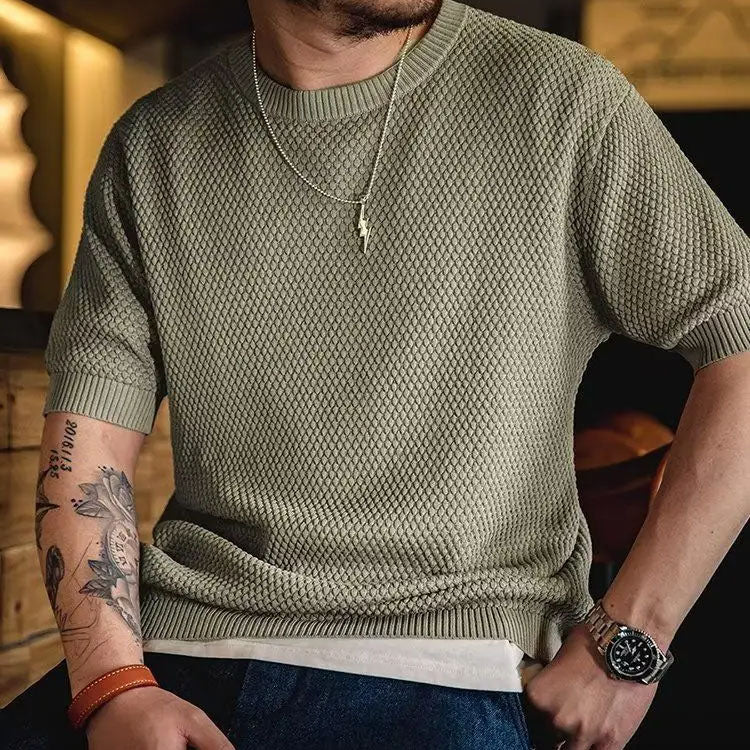Milano Ribbedtee Milano Retro Knit Tee – Monaco Republic